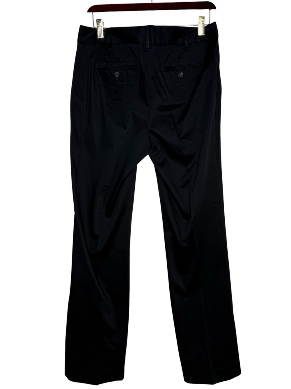 Talbots Heritage Black Pleated Trouser Pants Size 8 Career Workwear Classic